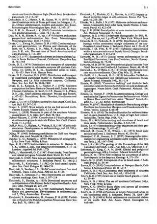 Depositional sedimentary environments