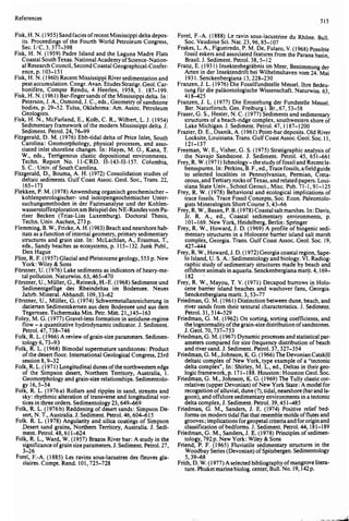 Depositional sedimentary environments