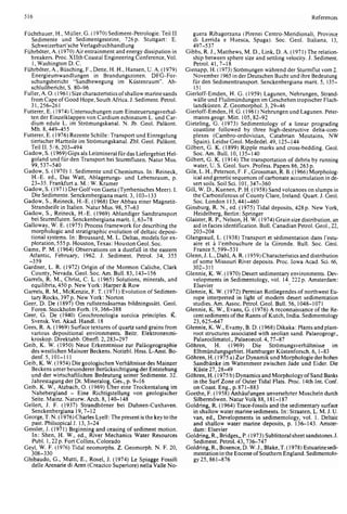 Depositional sedimentary environments