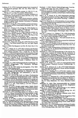 Depositional sedimentary environments