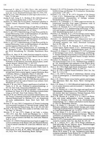 Depositional sedimentary environments