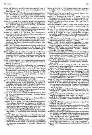 Depositional sedimentary environments