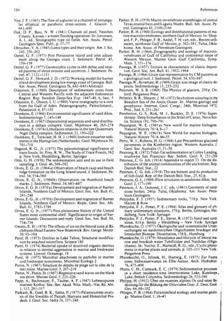 Depositional sedimentary environments