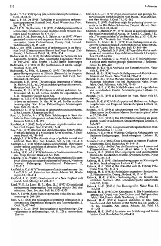 Depositional sedimentary environments