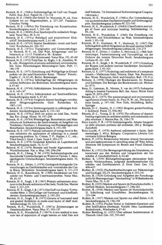 Depositional sedimentary environments