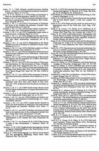 Depositional sedimentary environments