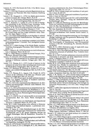 Depositional sedimentary environments