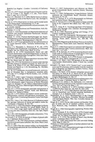 Depositional sedimentary environments
