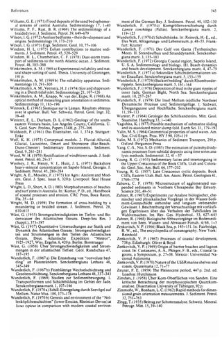 Depositional sedimentary environments