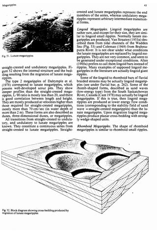 Depositional sedimentary environments