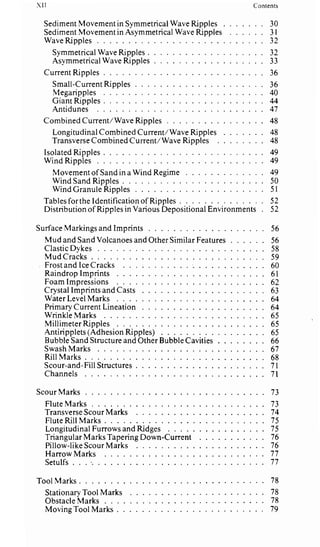 Depositional sedimentary environments