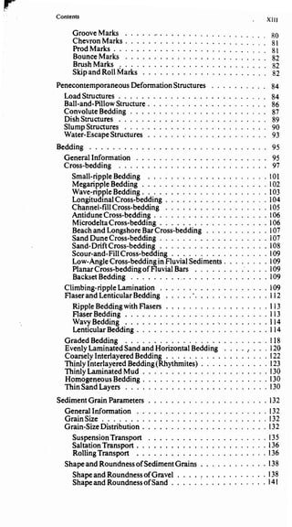 Depositional sedimentary environments