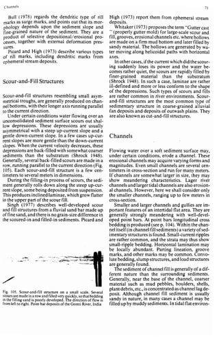 Depositional sedimentary environments