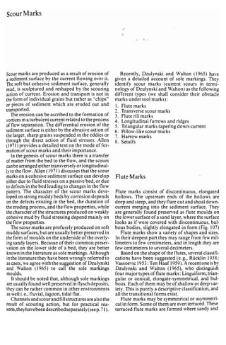Depositional sedimentary environments