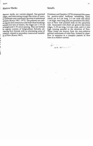 Depositional sedimentary environments