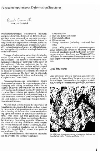 Depositional sedimentary environments
