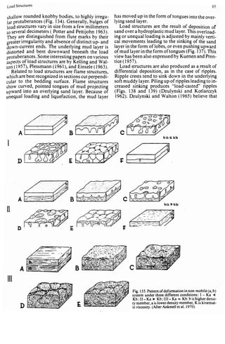 Depositional sedimentary environments