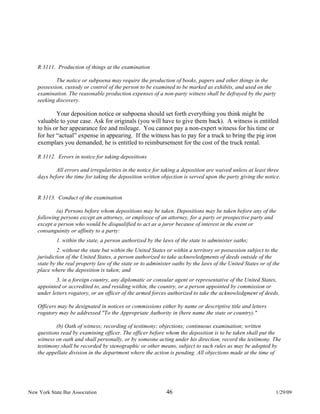 Deposition preparation | PDF