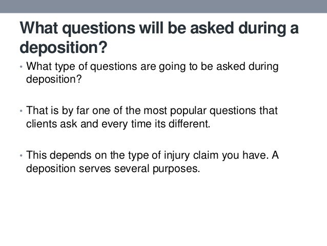 How Do Depositions Work? Get The Facts. Stop Guessing.