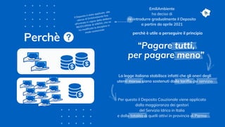 Servizio Idrico: da aprile 2021 la reintroduzione del Deposito Cauzionale