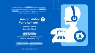 Servizio Idrico: da aprile 2021 la reintroduzione del Deposito Cauzionale