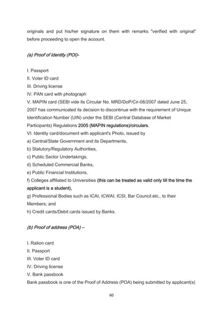 Depository project for Ludhiana Stock Exchange PTU Punjab Technical ...