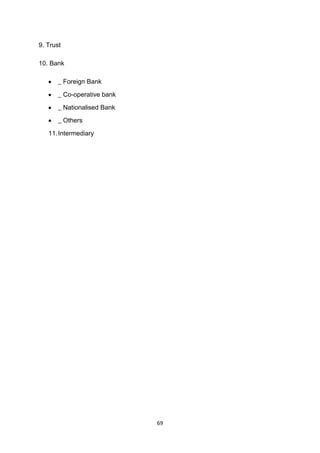 Depository project for Ludhiana Stock Exchange PTU Punjab Technical ...