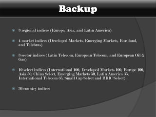 More under SEC regulation