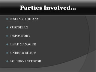 American Depository Receipts - II