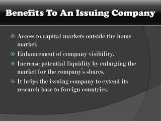 Global Depository Receipts - I
