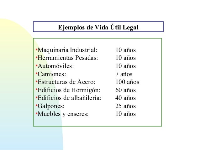 Depreciacion