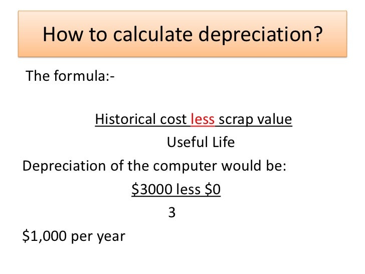 Depreciation