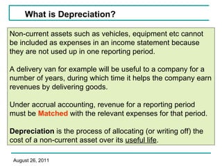 Depreciation | PPT