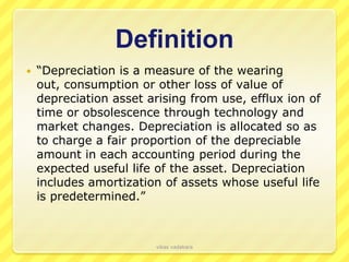 Depreciable asset definition