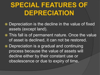 Depreciation | PPTX