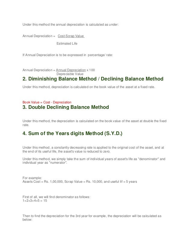 Depreciation | PDF