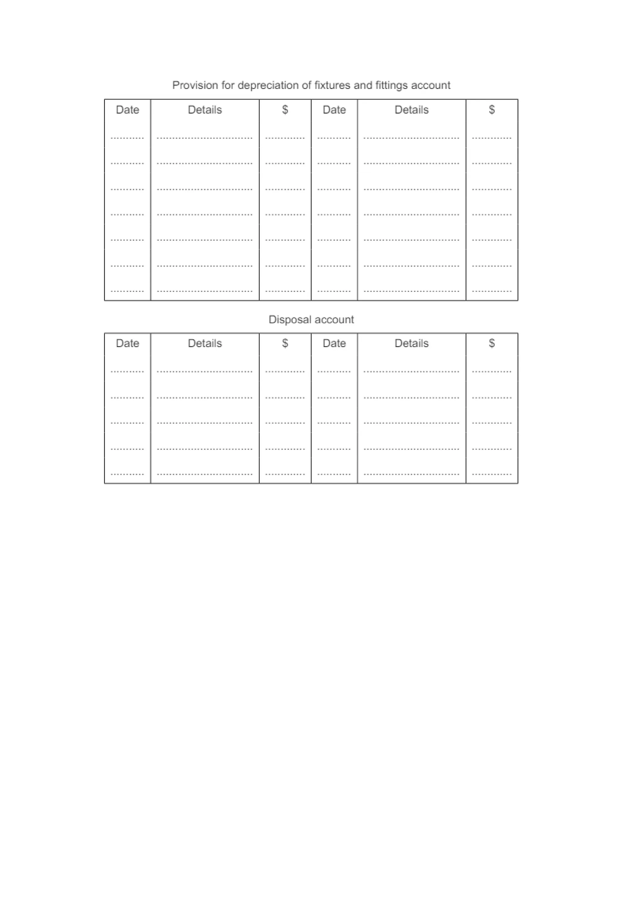 Depreciation Igcse Accounting Practice Questions Pdf