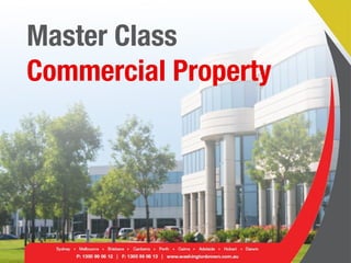 Master Class
Commercial Property
 
