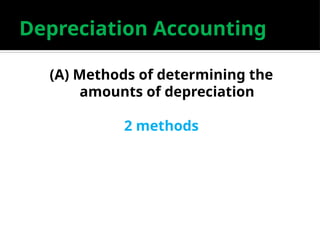 Module 1.5 Depreciation Accounting and AS | PPTX