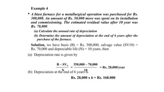 Sv10 Example Comprehensive Guide to Depreciation Accounting Methods and Examples | PPTX