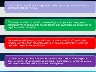 La moclobemidaEs un derivado benzamídicoInhibidor selectivo de la MAO-ADe acción reversible.Inhibe selectivamente la desaminaciónde la 5-HT, NA y DA.deprenil o selegilinainhibidor altamente selectivo de la MAO-Butilidad en la enfermedad de Parkinson ya que inhibe selectivamente la degradación de la dopamina intracerebral