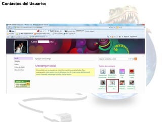 Contactos del Usuario:
 