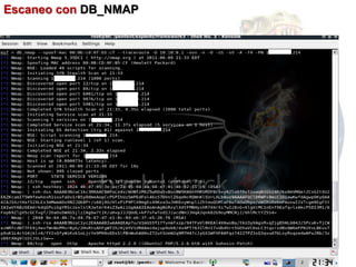 Escaneo con DB_NMAP
 