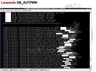 Lanzando DB_AUTPWN
 