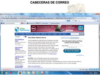 CABECERAS DE CORREO
 