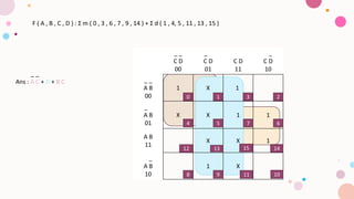 Digital electronics k map comparators and their function | PDF