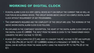 Digital Alarm Clock | PPTX