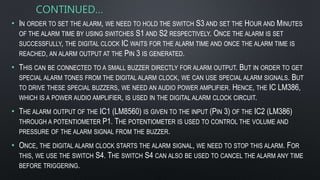 Digital Alarm Clock | PPTX