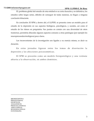 Depresión premenstrual 