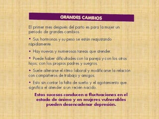 Depresión postparto